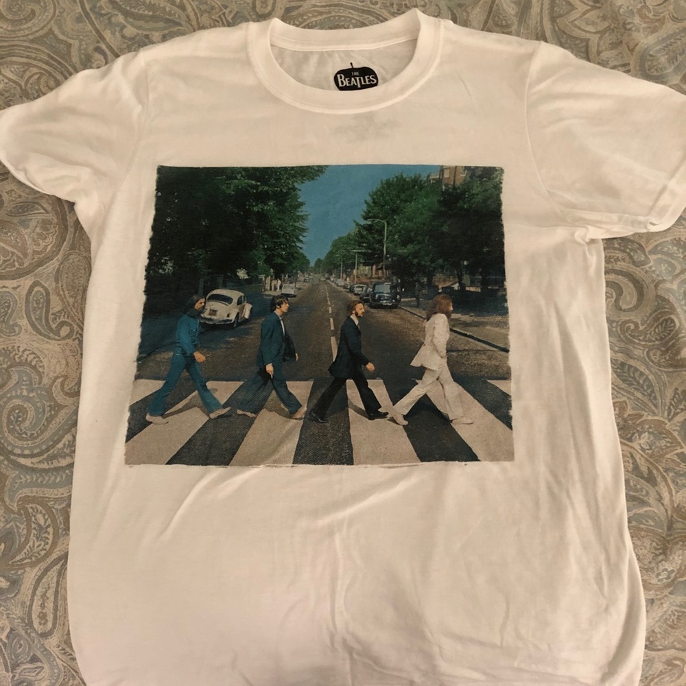 THE BEATLES Band Tee Abbey Road SIZE S Unisex
